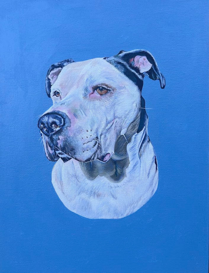 A4 Acrylic Painting on Canvas — image 1 of 1